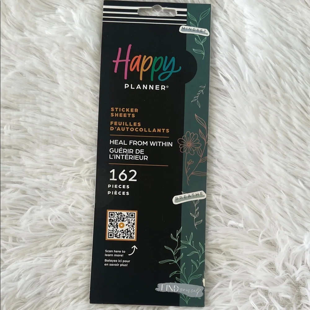 Happy Planner Heal from within sticker set 162pcs